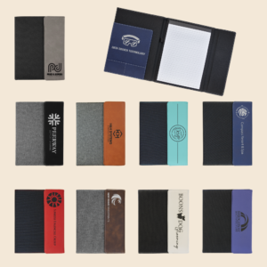 Engraved Leatherette Canvas Portfolio