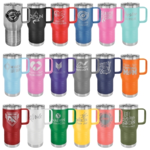 Engraved 20oz Travel Mug