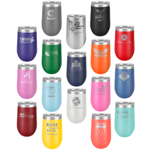 Engraved 16oz Stemless Tumbler