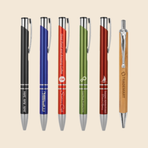 Engraved Silver Trim Pen