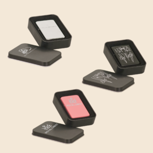 Engraved Lighter/Black Tin