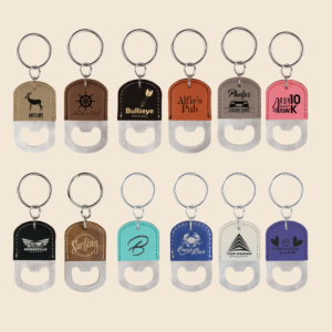 Oval Bottle Opener Keychains