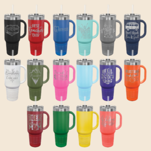 Engraved 40oz Travel Mug