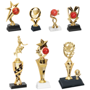 Engraved Basketball Trophies
