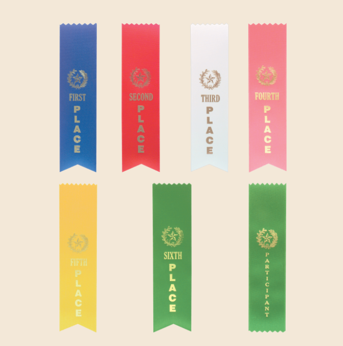 Pinked Top Ribbons - Focused Laser Works