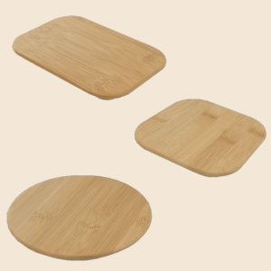 Engraved Replacement Bamboo Lids
