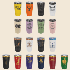 Engraved Ion-Plated 20oz Tumbler