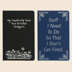 Engraved Lazerburst Journals