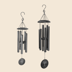 Engraved Aluminum Wind Chimes