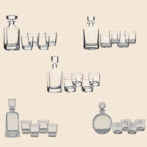 Engraved Decanter Sets