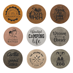 Engraved Creekside Round Patches