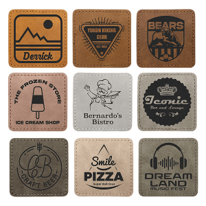 Engraved Creekside Square Patches